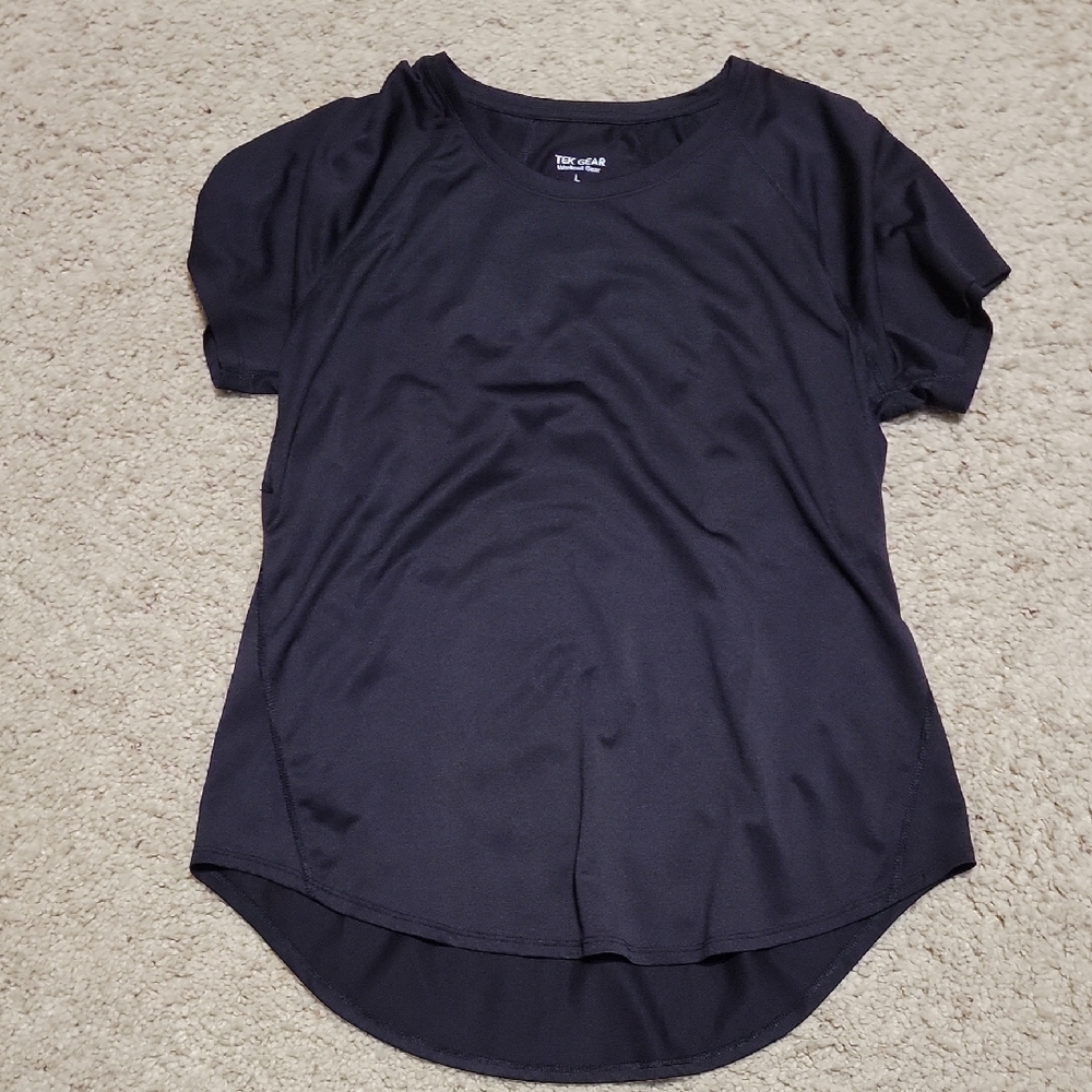 Tek Gear Blue Fitted Short Sleeve T-Shirt